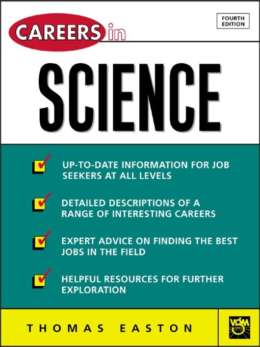 Title details for Careers in Science by Thomas A. Easton - Wait list